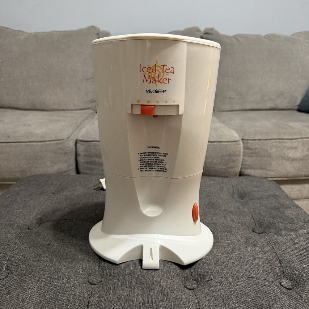 Mr. Coffee TM20B Iced Tea Maker 3Qt White Tested Works